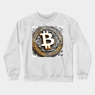 Bitcoin colorful Crewneck Sweatshirt